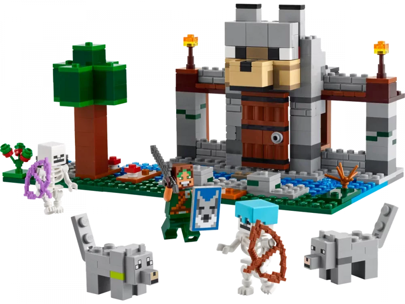 LEGO® Minecraft® 21261 The Wolf Stronghold