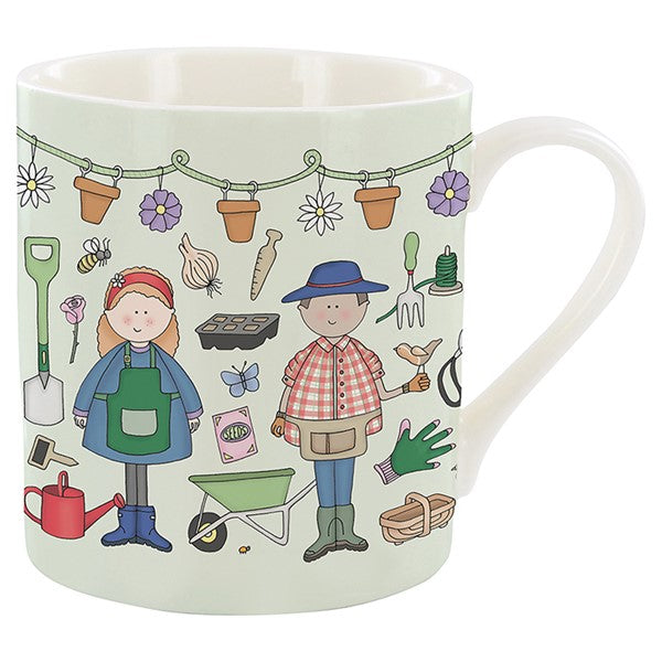 EMMA LAWRENCE WELLY WEARERS GARDENERS MUG