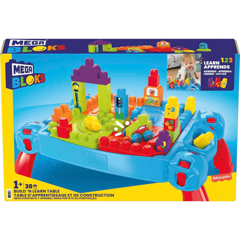 Mega Bloks Build 'n Learn Table