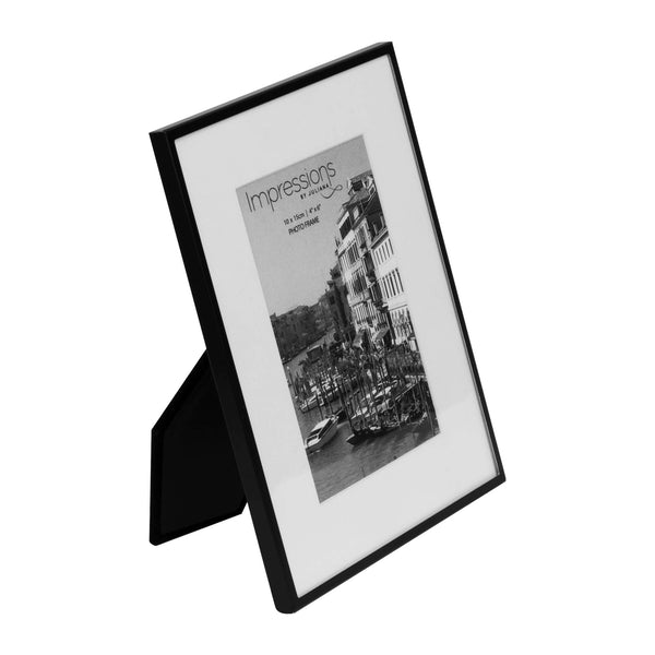 BLACK PHOTO FRAME 4" X 6"