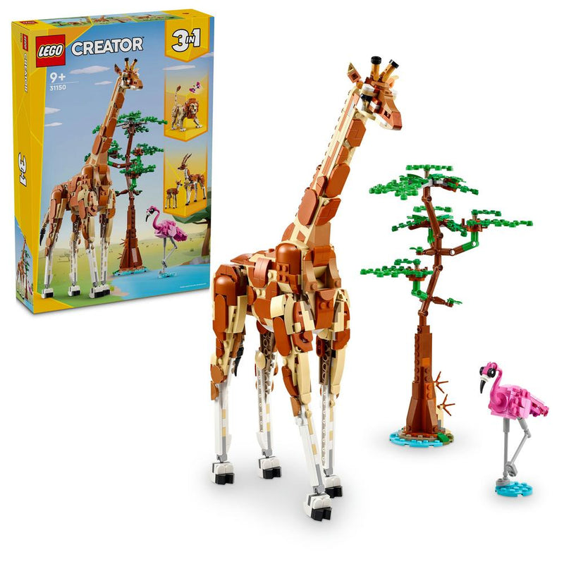 LEGO® Creator 3-in-1 31150 Wild Safari Animals