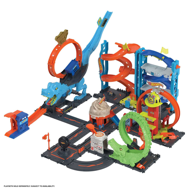 Hot Wheels City Super Loop Fire Station