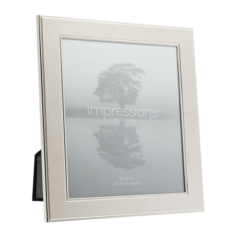 IMPRESSIONS METAL PLATED STEEL PHOTO FRAME 8" X 10"