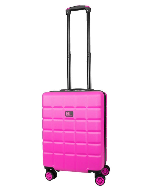 Hard Shell Suitcase with 4 Spinner Wheels Travel Luggage - Pink