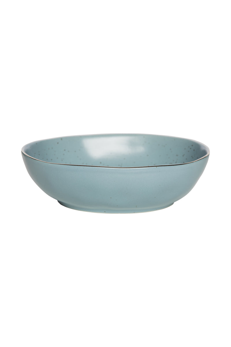 Soap Dish CLASSIC blue with gold rim
