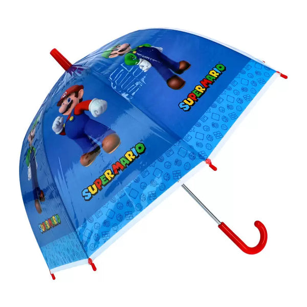 Supermario Umbrella with fibreglass ribs manual, 46 cm