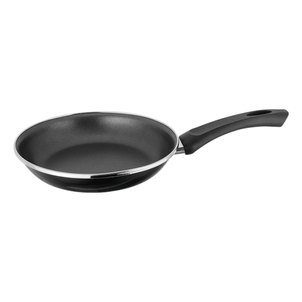 Judge Essentials Enamel, 26cm Frying Pan, Non-Stick, Black