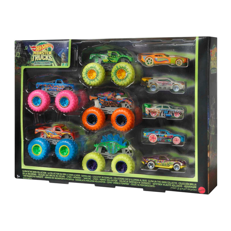 Hot Wheels Monster Trucks GITD Bundle