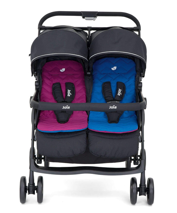 Joie Aire Twin Pushchair - Rosy & Sea