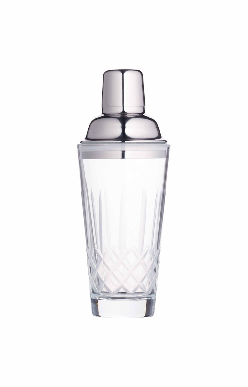 350ml Cut Glass Cocktail Shaker