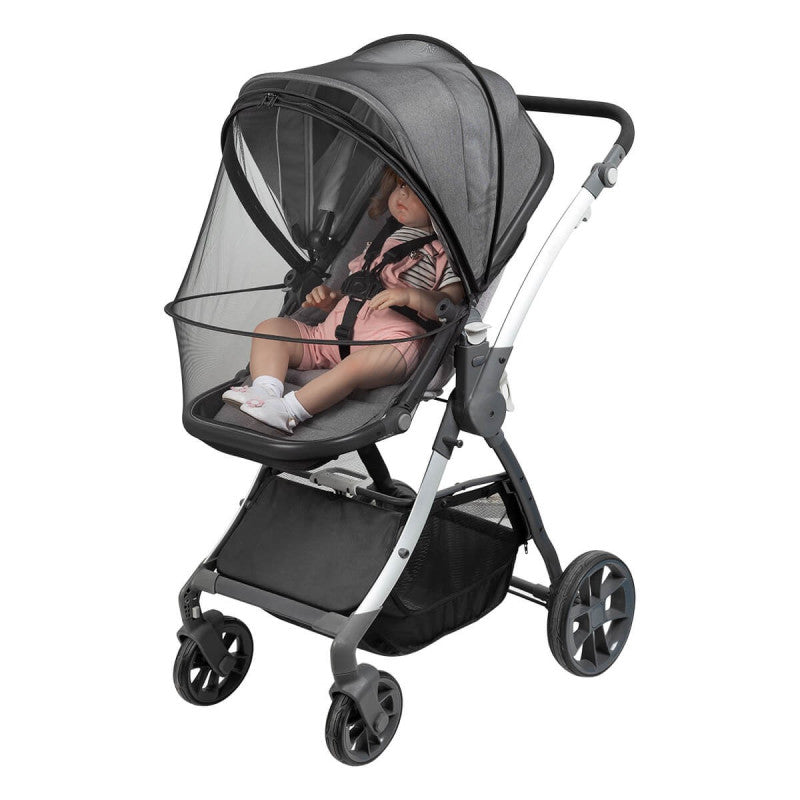 All-inclusive stroller mosquito net