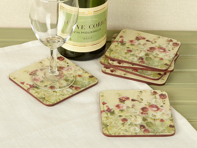 Wild Field Poppies Pack Of 6 Premium Coasters