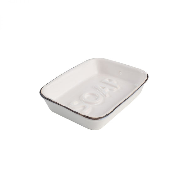 Ocean Soap Dish White