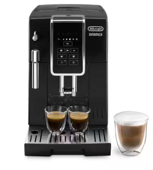 DELONGHI DINAMICA AUTOMATIC COFFEE MAKER ECAM350.15.B (BLACK)