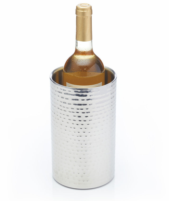 BarCraft Stainless Steel Hammered Wine Cooler