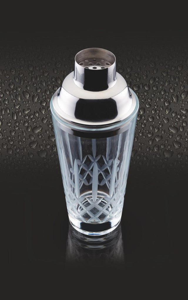 350ml Cut Glass Cocktail Shaker