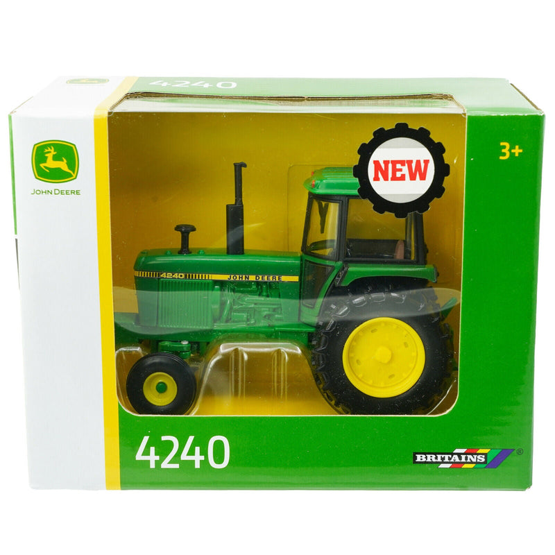 BRITAINS 43376 JOHN DEERE 4240 TRACTOR 1:32