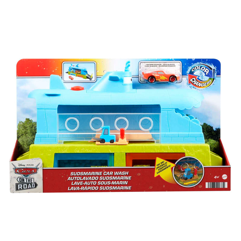 Cars Color Change Whale Car Wash Playset