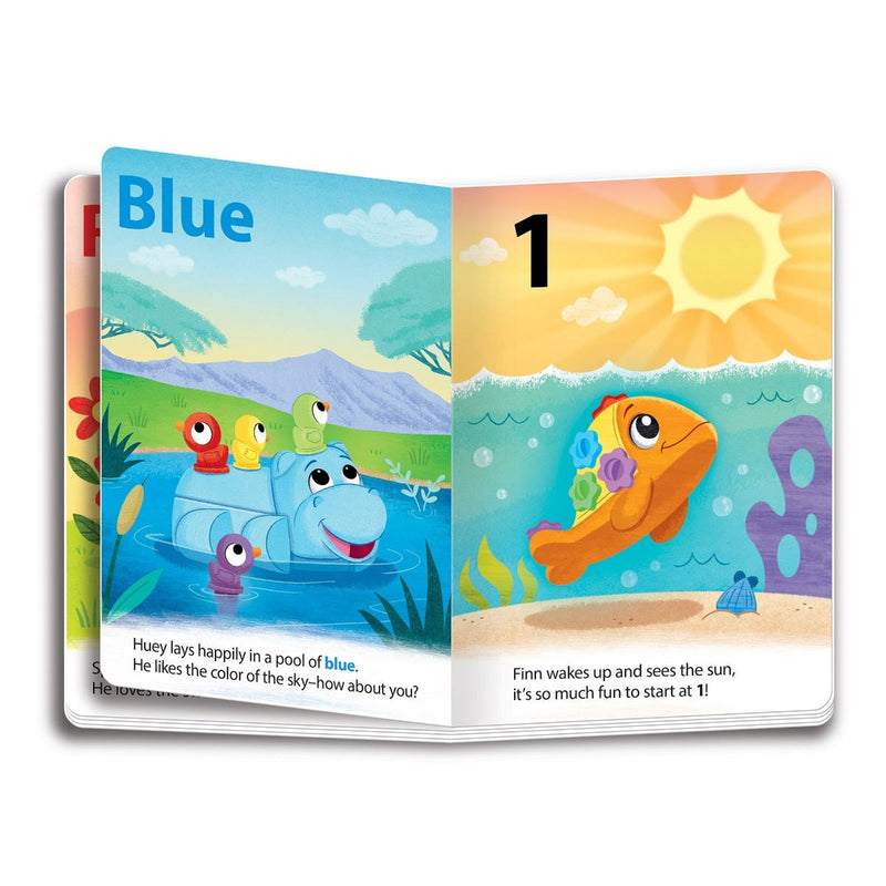 Spike And Friends Counting & Colours Book Set