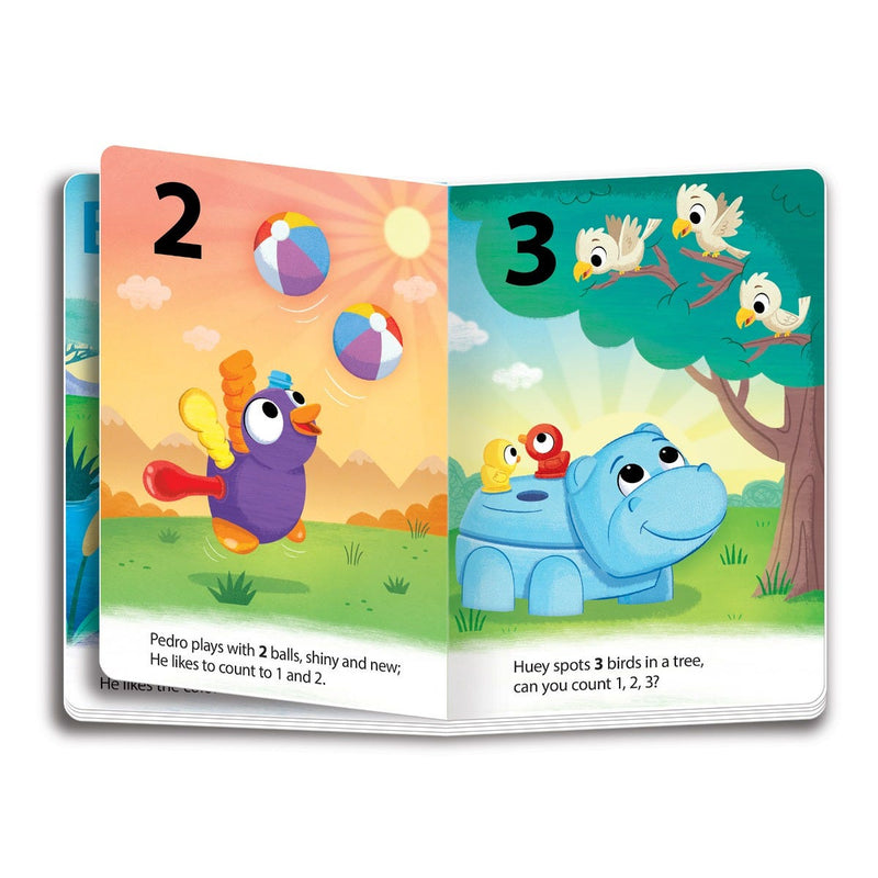 Spike And Friends Counting & Colours Book Set