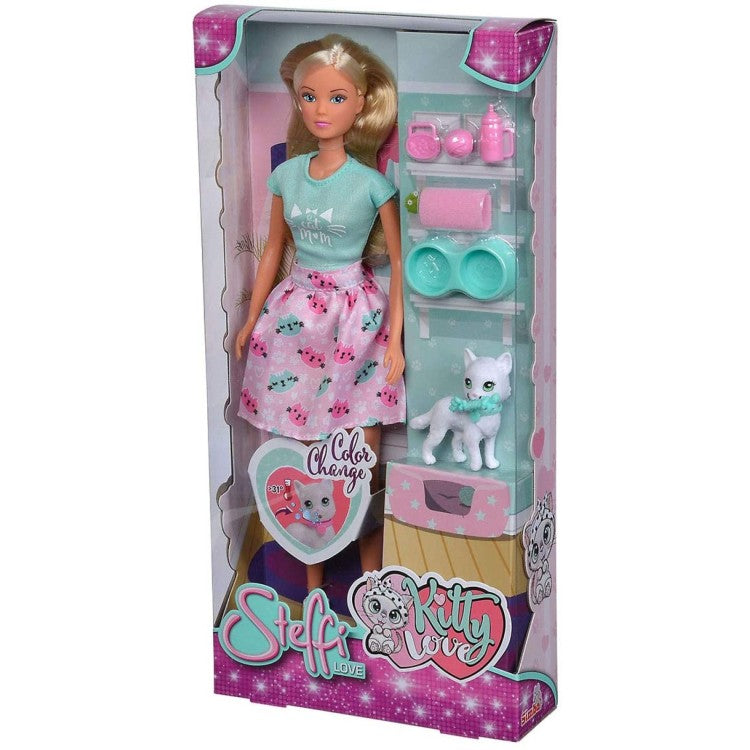 STEFFI LOVE KITTY LOVE DOLL AND ACCESSORIES