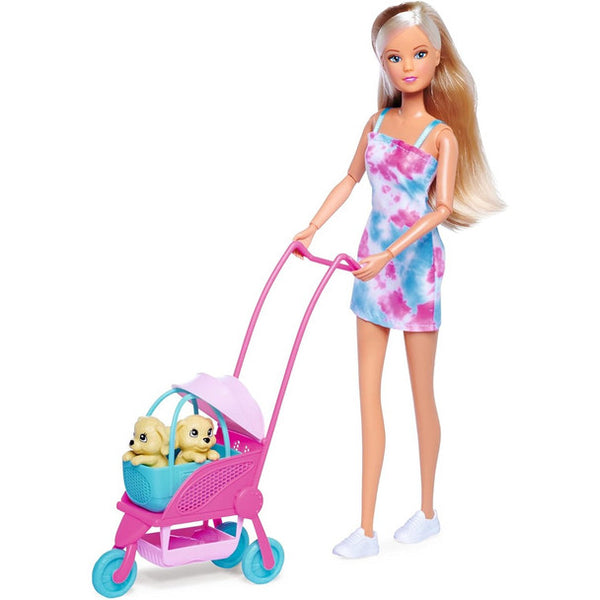 Steffi Love Dog Buggy and Doll