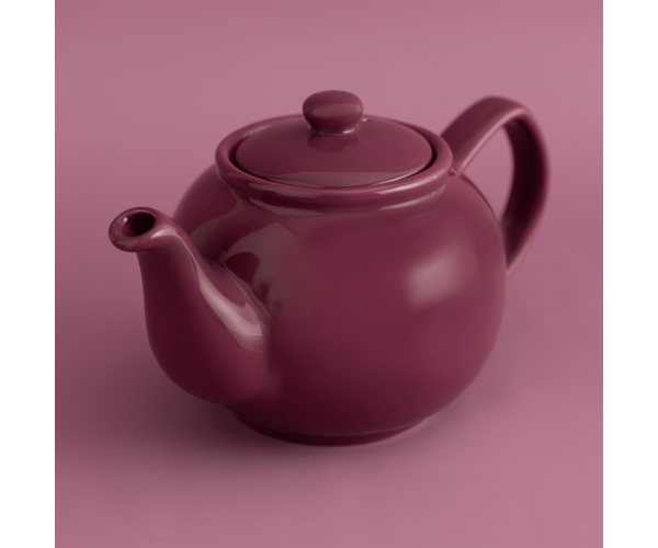 Magenta 6cup Teapot