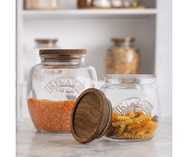 Universal Jar Acacia Wooden Lid 2l