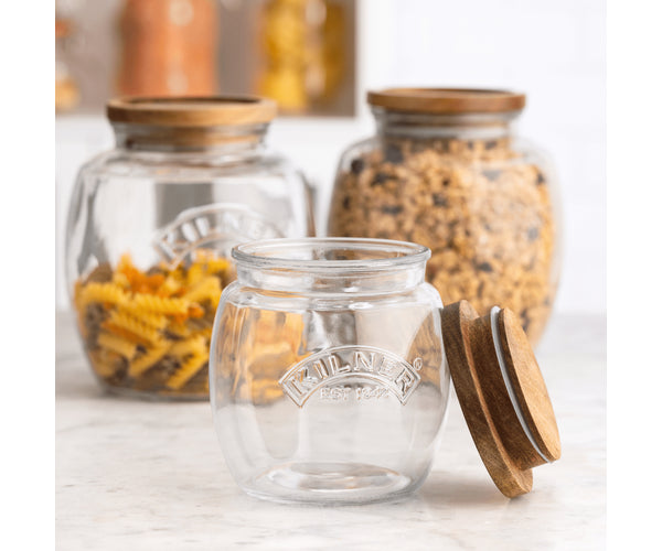 Universal Jar Acacia Wooden Lid 0.85l