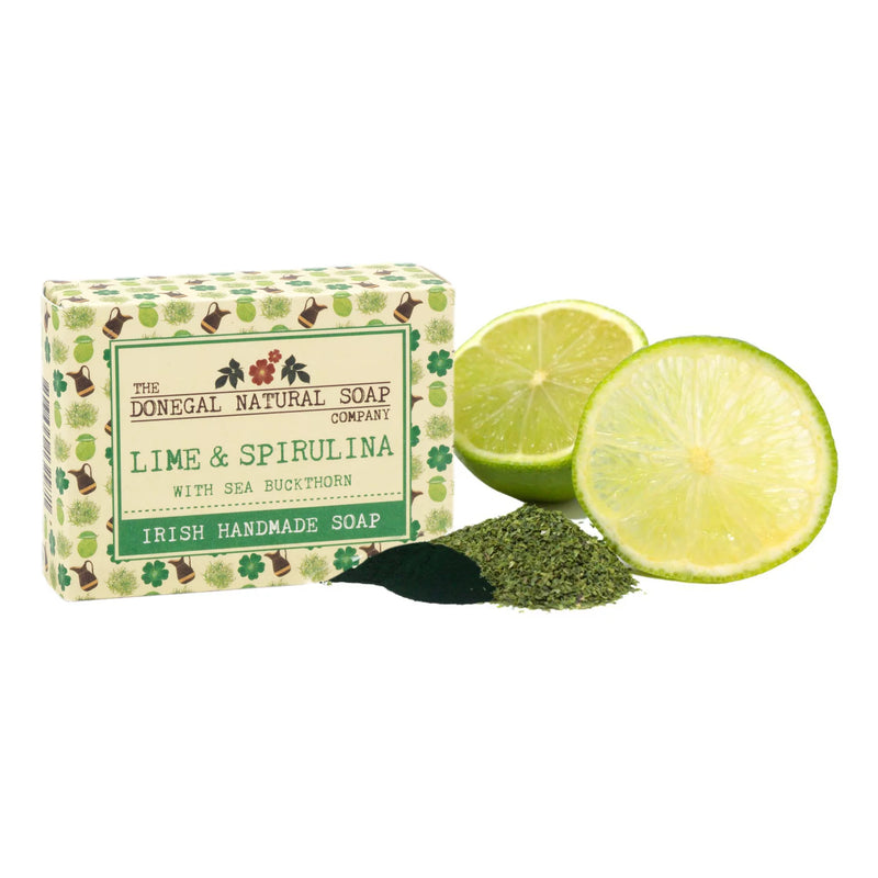 Lime & Spirulina Soap