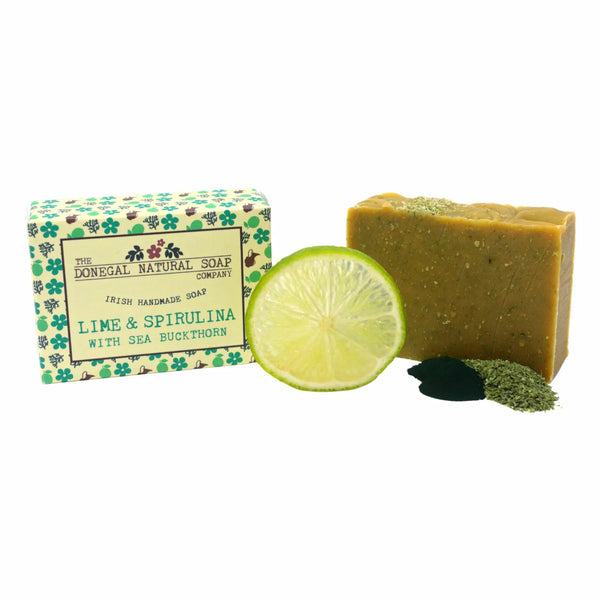 Lime & Spirulina Soap