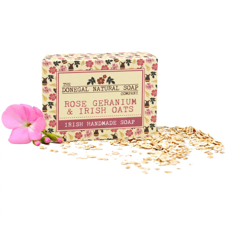 Rose Geranium and Irish Oat Soap