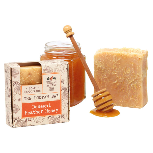 Donegal Heather Honey Loofah Soap