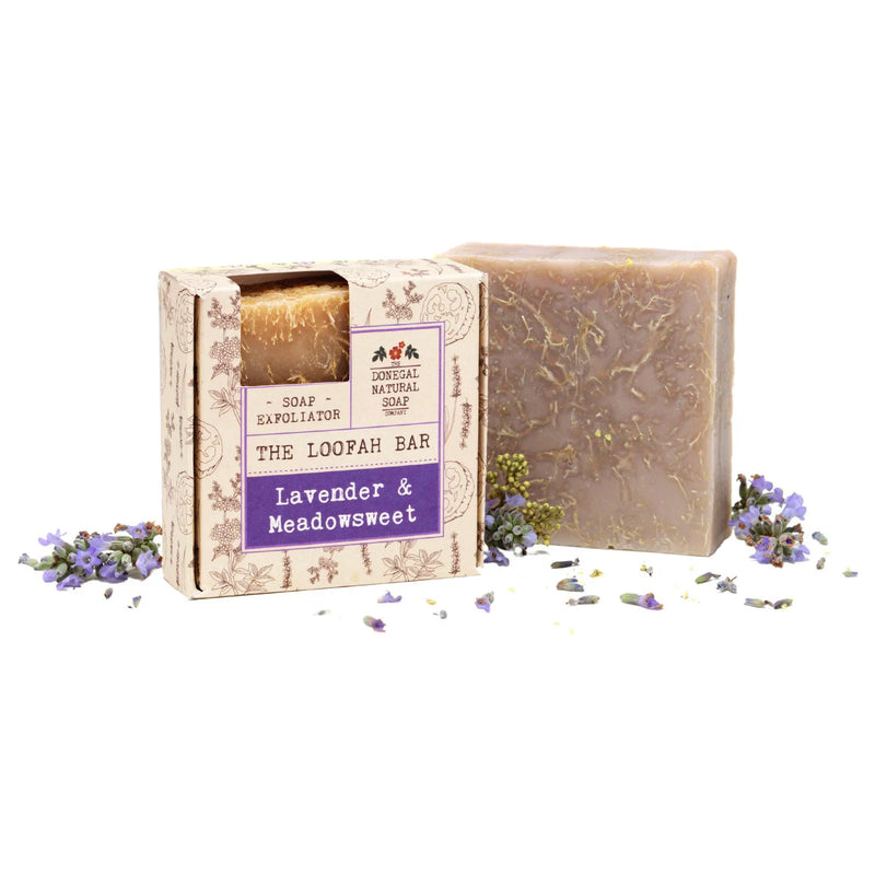 Lavender & Meadowsweet Loofah Soap