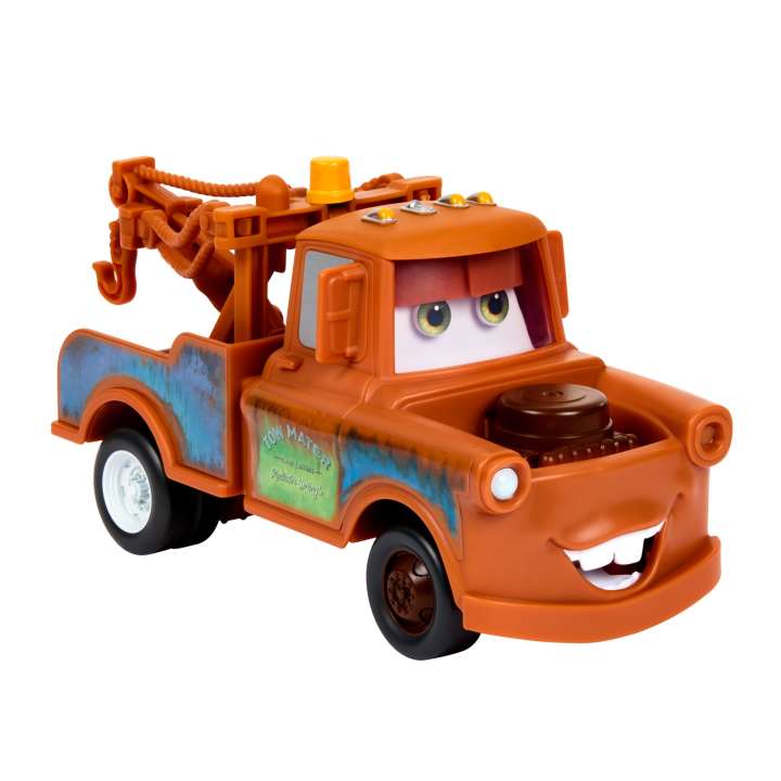 Disney And Pixar Cars Moving Moments Mater Toy Truck With Moving Eyes & Mouth