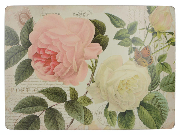 Rose Garden Pack Of 6 Premium Placemats