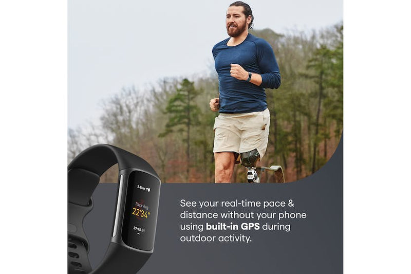 Fitbit Charge 5 Tracker Black & Graphite
