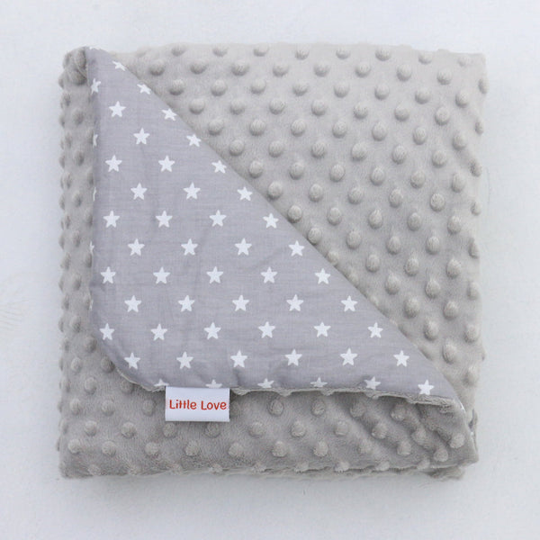 Grey Star Snuggle Blanket