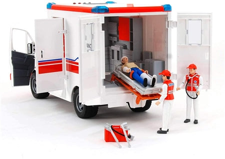 Bruder MB Sprinter Ambulance with Driver, Lights & Sound
