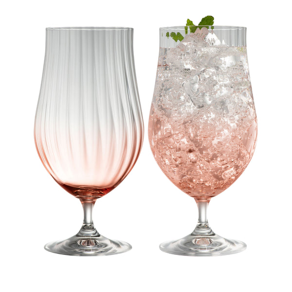 Galway Erne Craft Beer / Cocktail Glass Pair - Blush