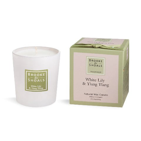 SCENTED CANDLE - WHITE LILY & YLANG YLANG