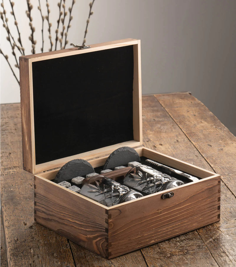 RENMORE WOODEN BOXED GIFT SET