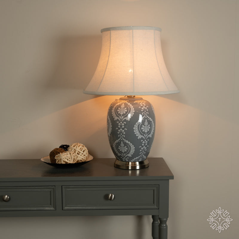 Jaylin ceramic table lamp 53cm