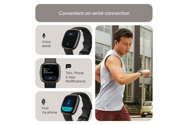 Fitbit Versa 4 Smartwatch Black/Graphite