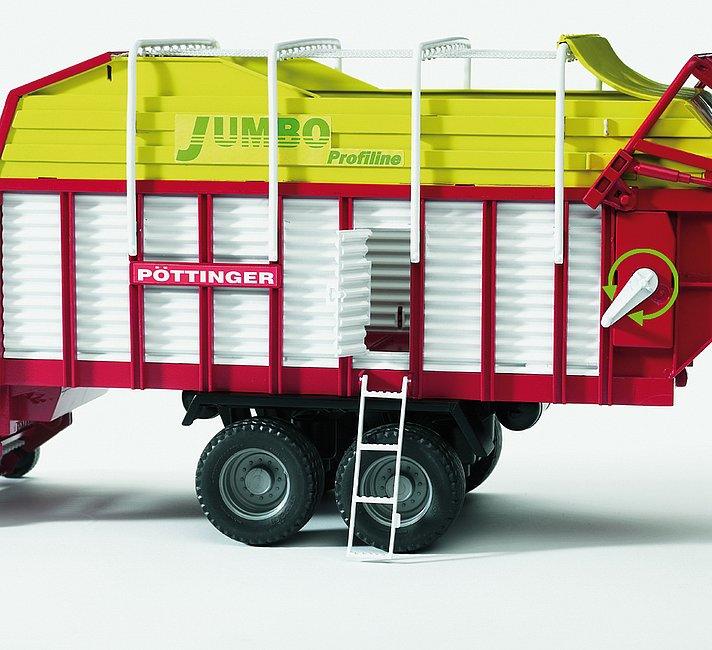 BRUDER 02214 JUMBO 6600 POTTINGER TRAILER