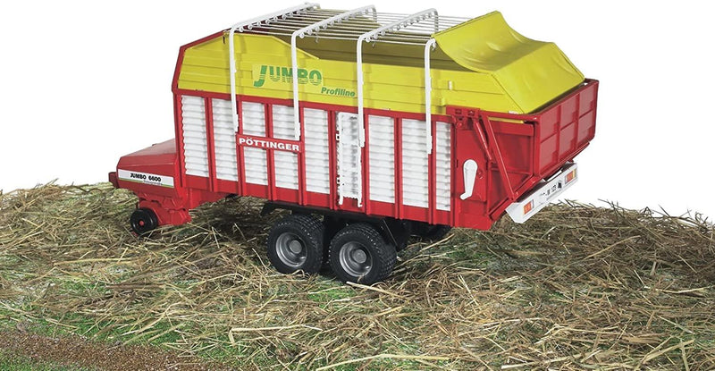 BRUDER 02214 JUMBO 6600 POTTINGER TRAILER