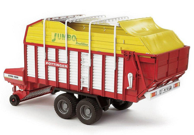 BRUDER 02214 JUMBO 6600 POTTINGER TRAILER