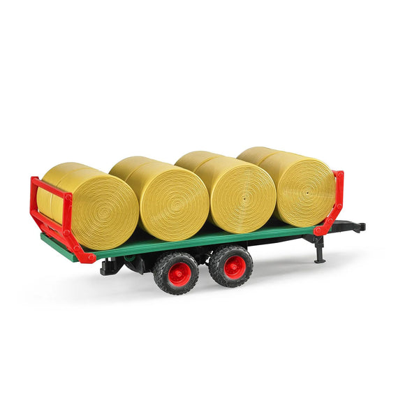 Bruder Bale Trailer with 8 Bales
