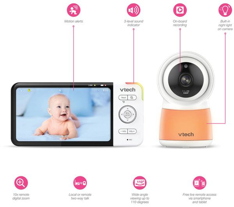 Vtech 5" Smart Wifi Video Monitor