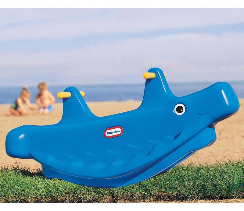 LITTLE TIKES BLUE WHALE TEETER TOTTER